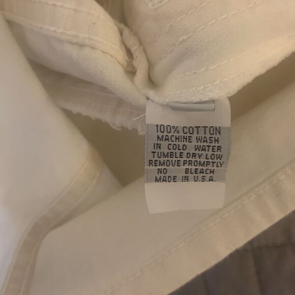 Urban Outfitters Mini Skirt Sz XS White Denim Snap Closure Y2K Casual Twee - Picture 6 of 6